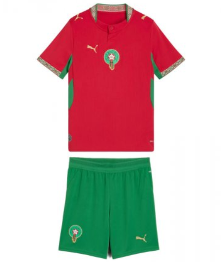 Marruecos 1a Equipación 2026 - NIÑOS Marruecos 1a Equipación 2026 - NIÑOS